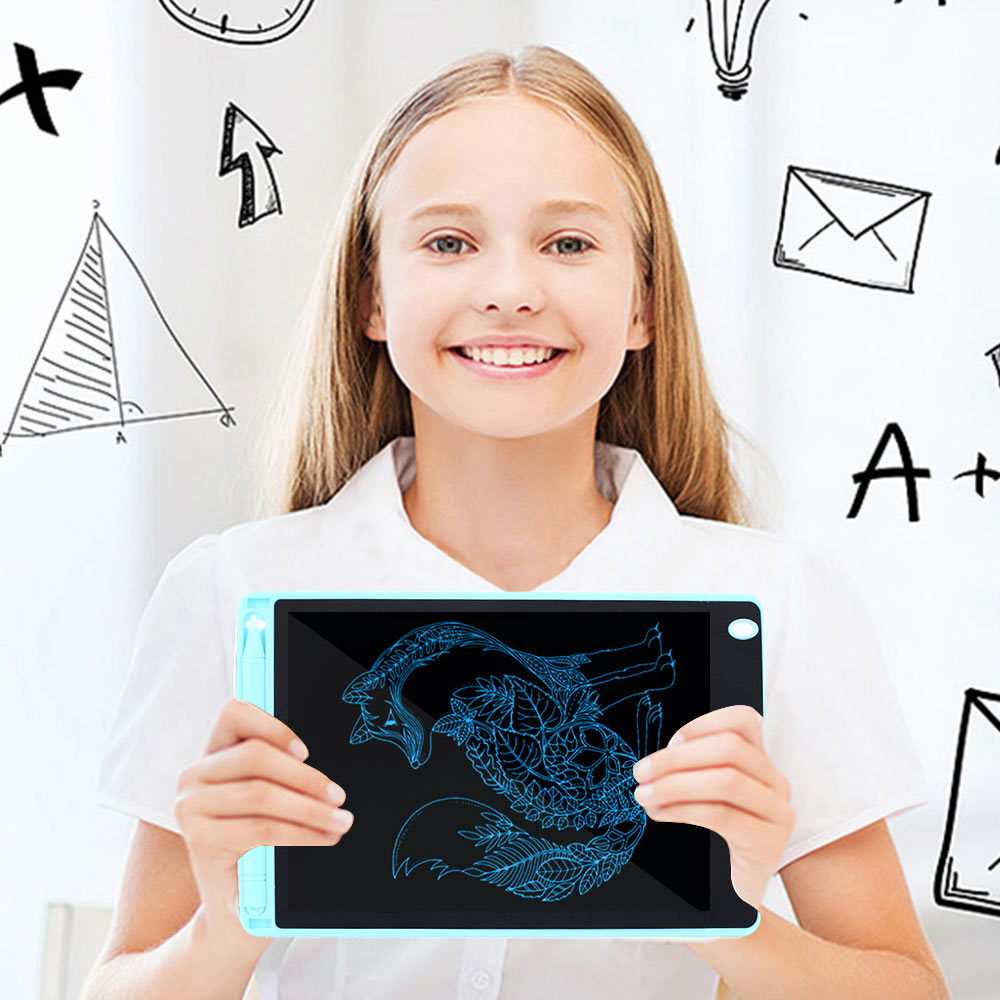 Bloc-notes électronique LAFGUR, bloc-notes pour enfants, pas facile à  casser Technologie d'écriture LCD anti-chute pratique et rapide pour  garçons filles 